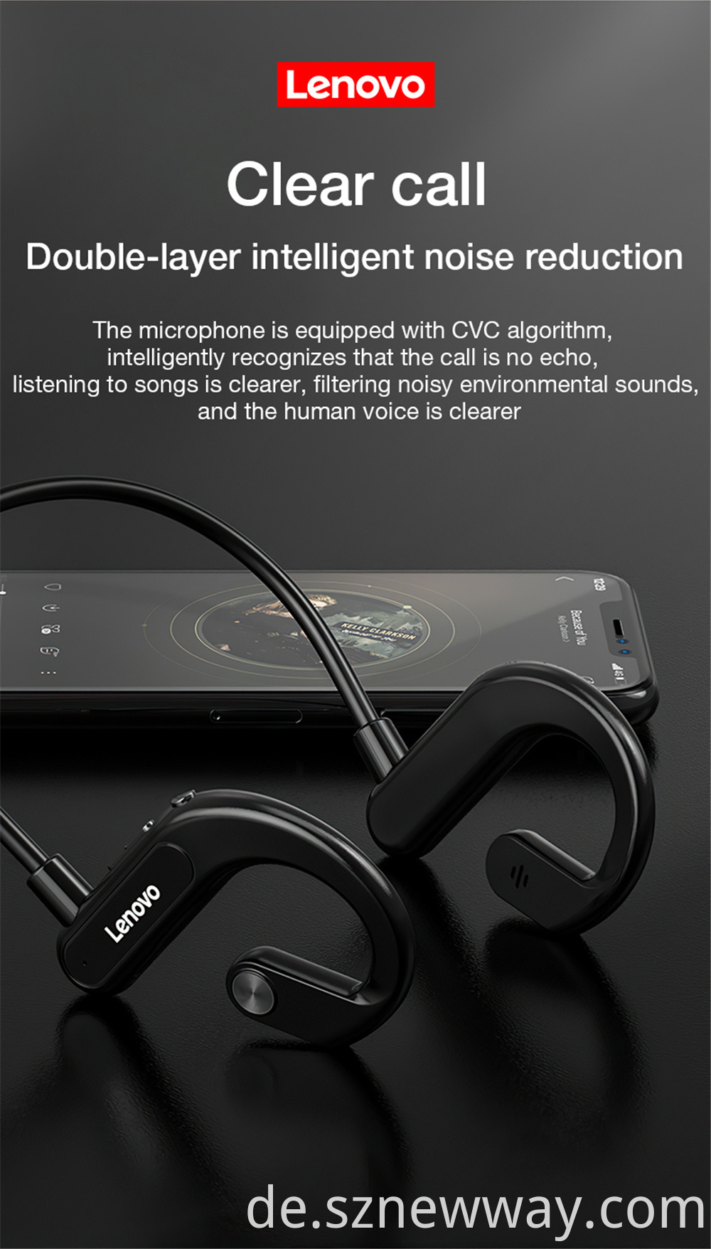 Lenovo X3 Wireless Headphone